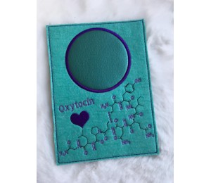 Stickdatei - Oxytocin inkl. Mug Rug ITH